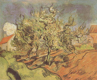 Landscape with Three and a House (nn04)